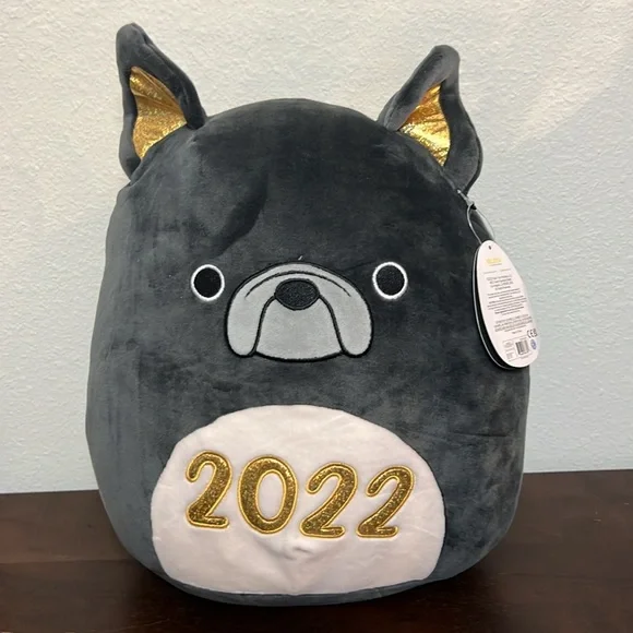 Squishmallows Foster The French Bulldog 12 Inch 2022 Plush - Picture 3 of 7